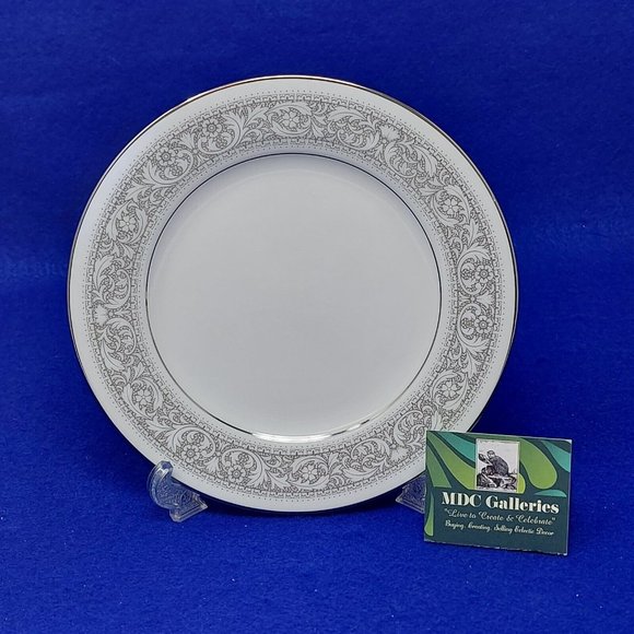 Bread Plate Noritake "Naples"Discontinued Pattern 6975 Fine China 6.5" - Picture 6 of 6